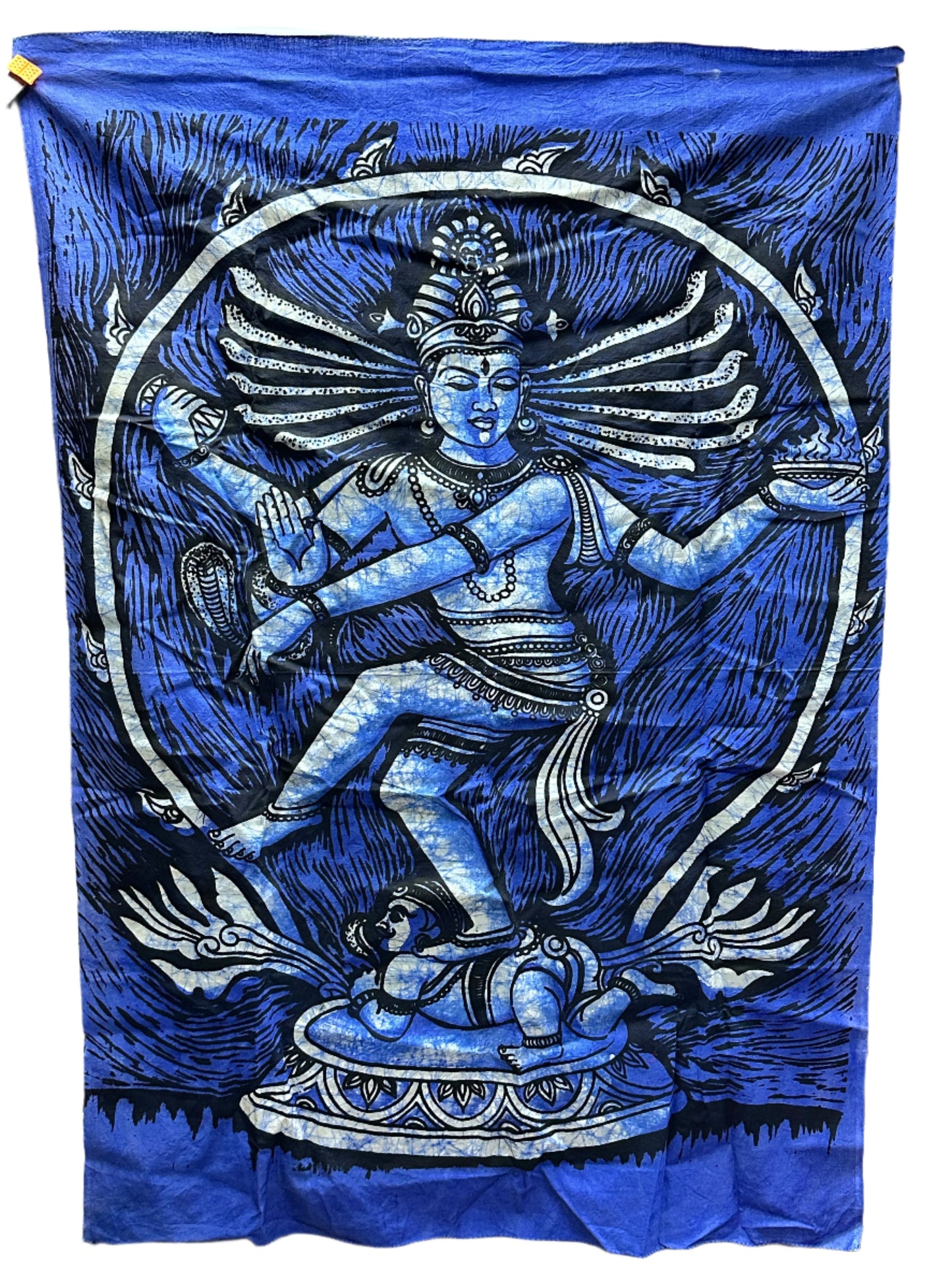 Natraj Shiva Dance Indian God Wall Tapestry Hanging Decoration Painting