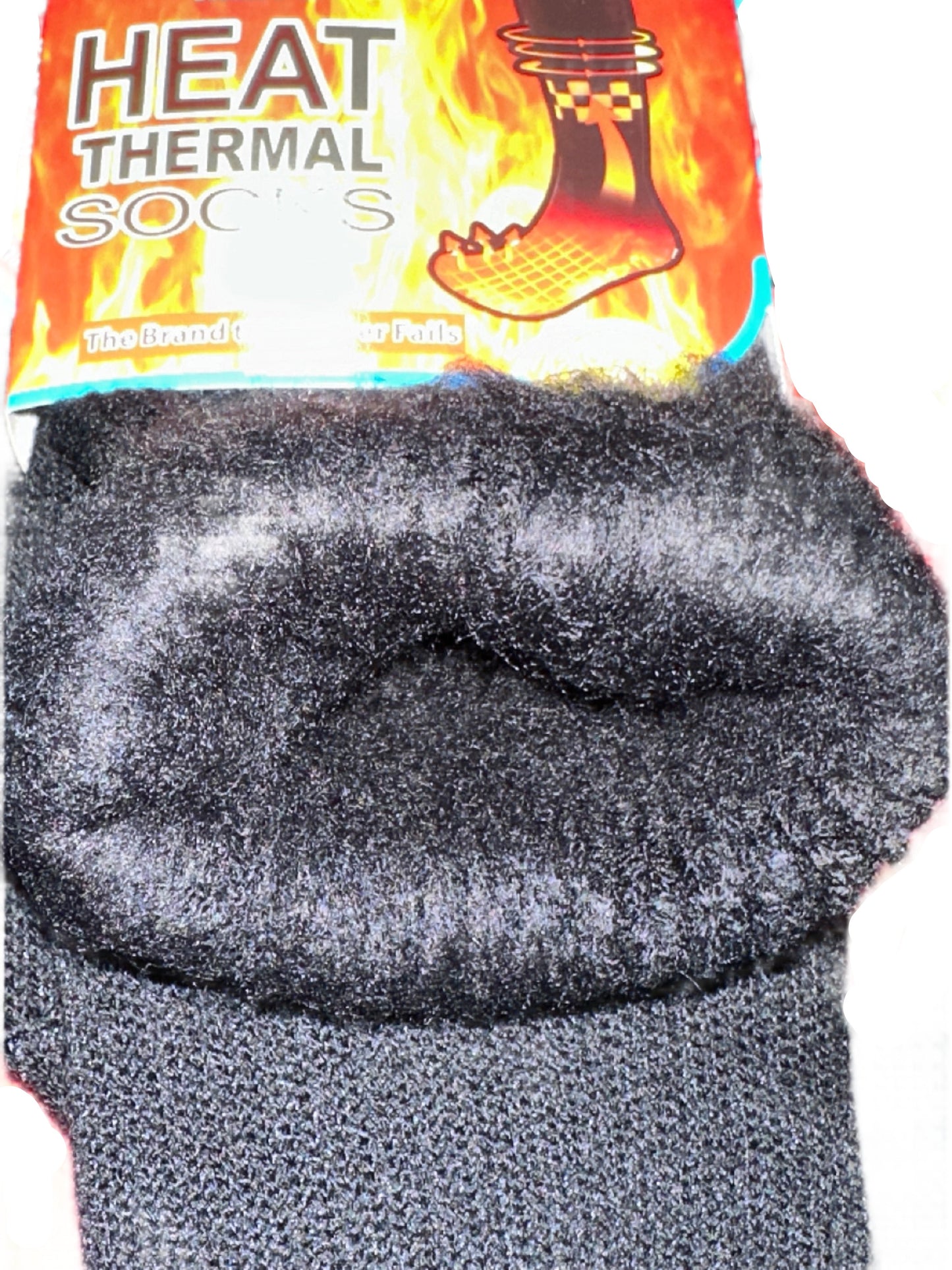 Mens Heat Thermal Socks Brushed Heavy Duty 2.4 Tog Warm Winter Socks
