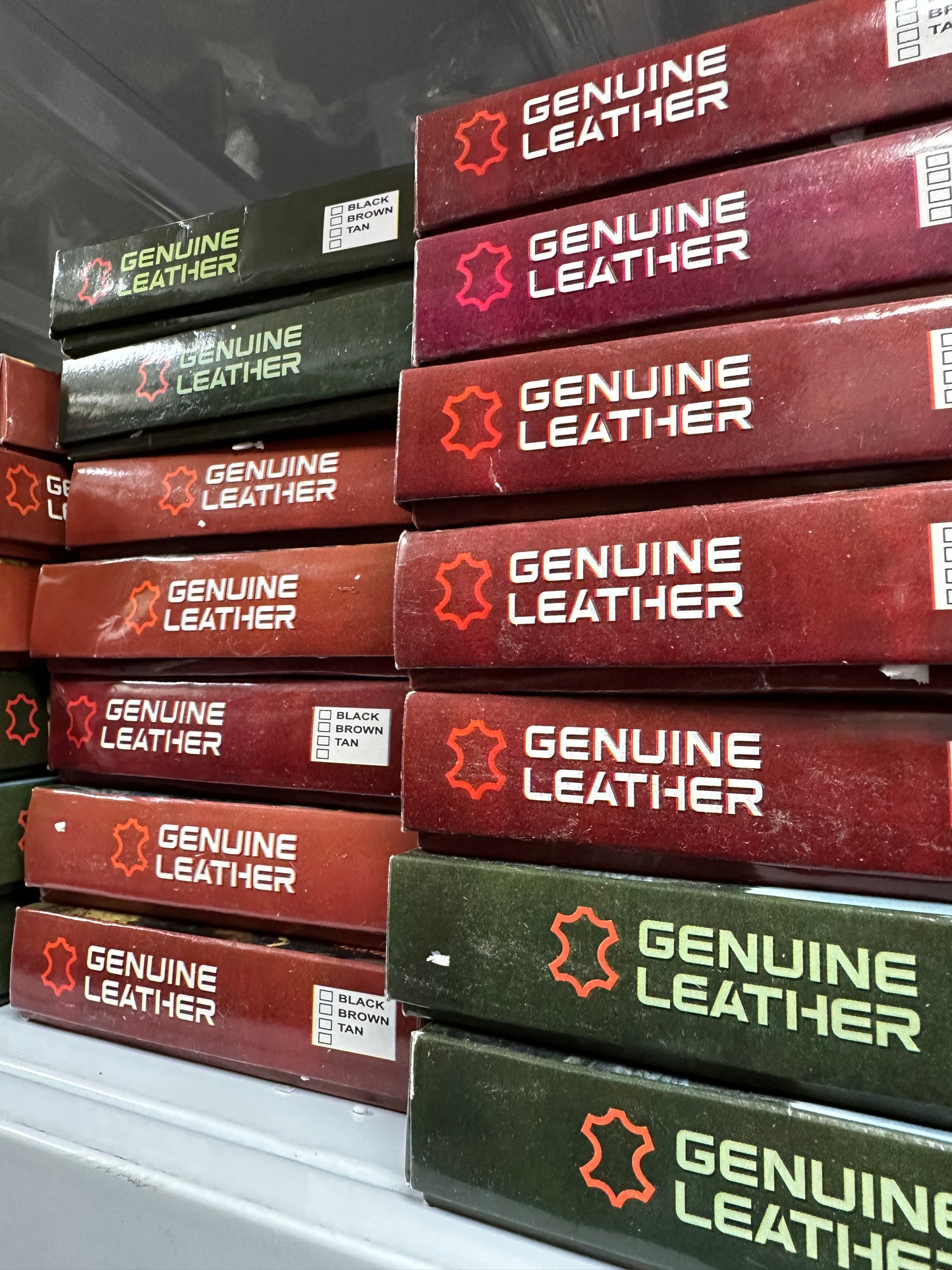 Wholesale Lot of 10 pcs Genuine Leather Wallets Assorted