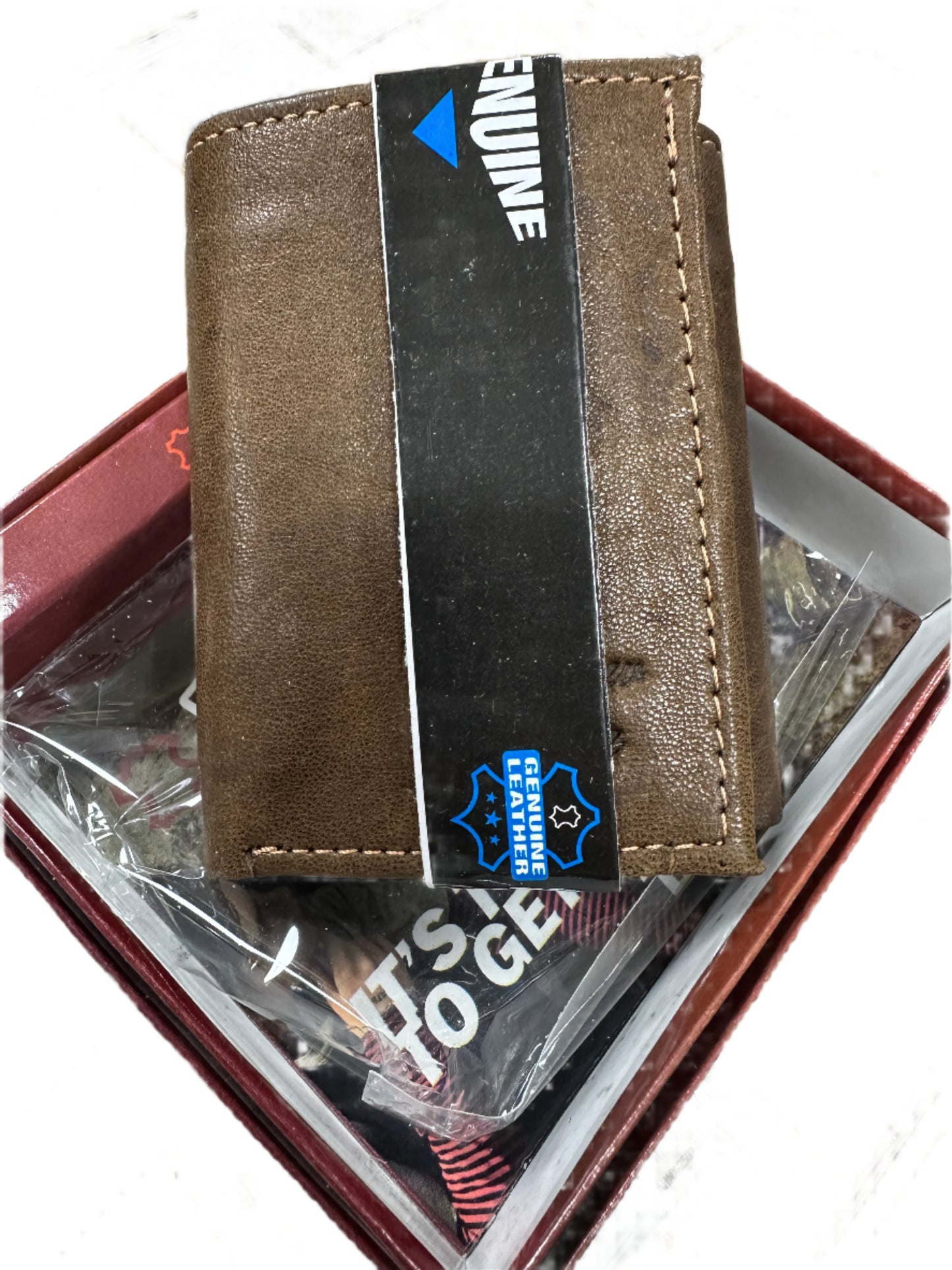 Wholesale Lot of 10 pcs Genuine Leather Wallets Assorted