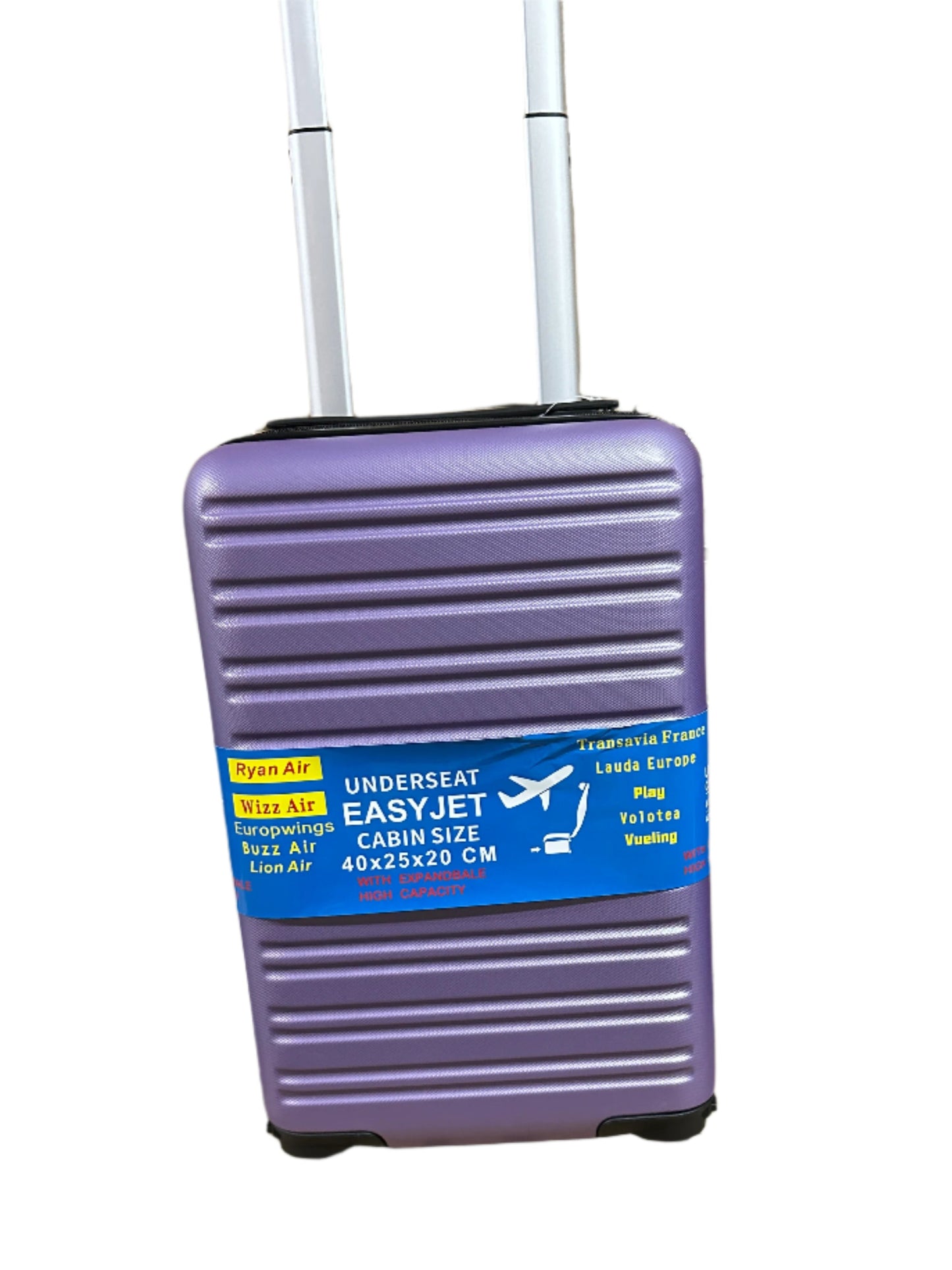 Cabin Bag 40X25X20CM Under Seat Carry On Travel Ryanair Luggage Wheel Suitcase