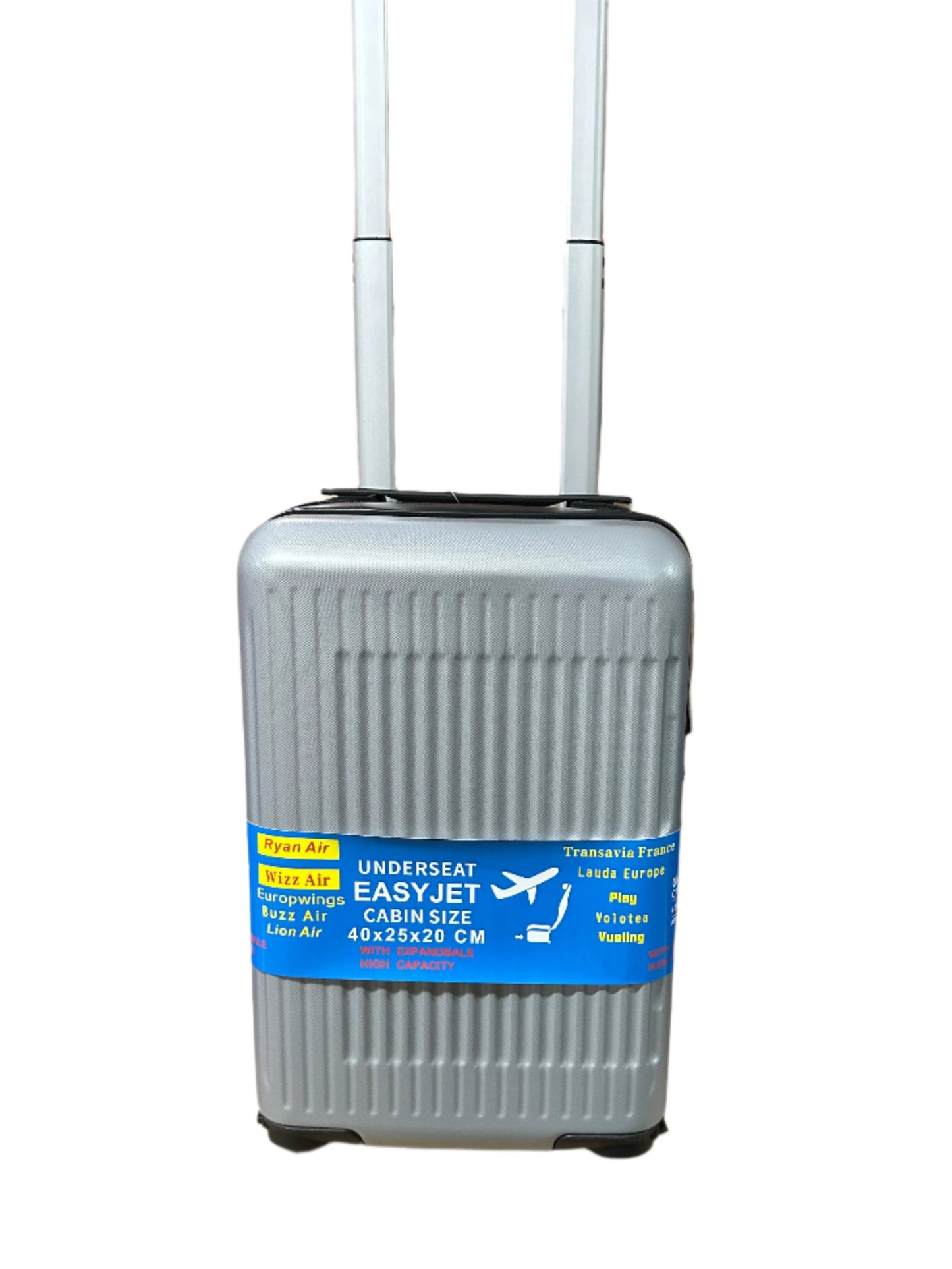Cabin Bag 40X25X20CM Under Seat Carry On Travel Ryanair Luggage Wheel Suitcase