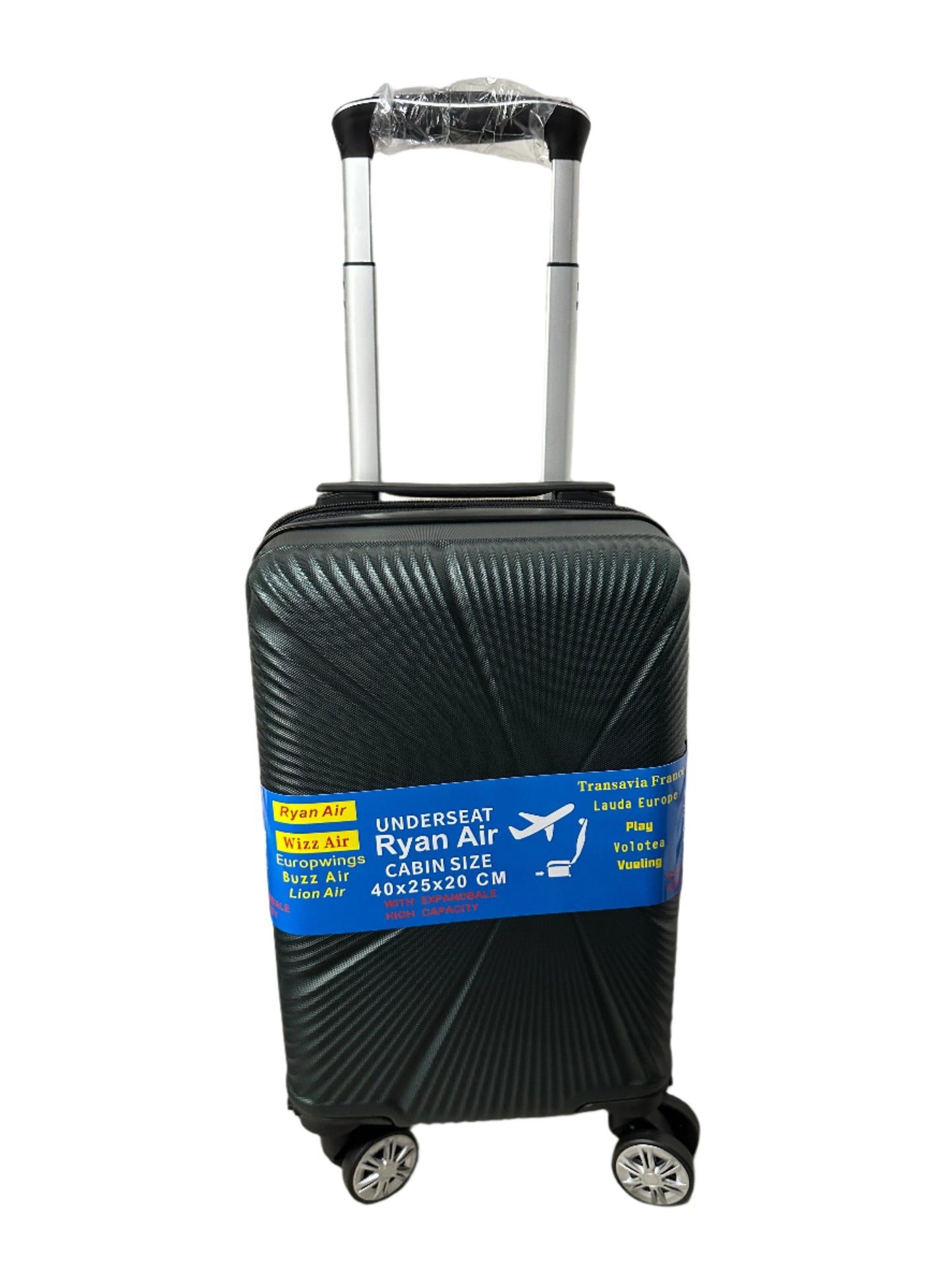 Cabin Bag 40X25X20CM Under Seat Carry On Travel Ryanair Luggage Wheel Suitcase