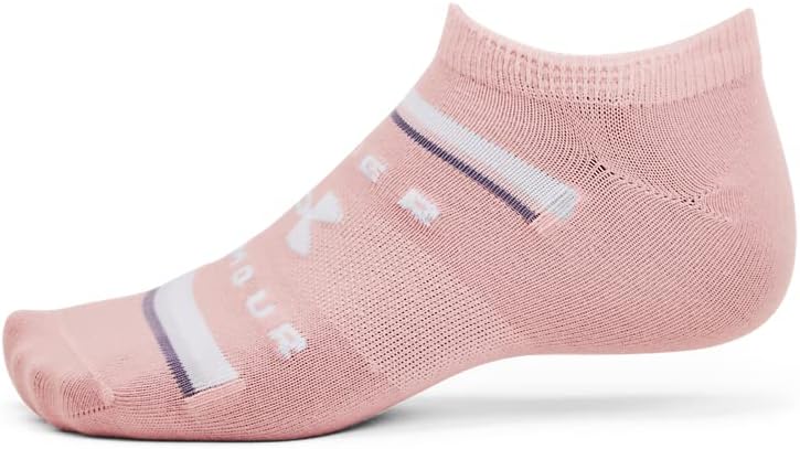 Under Armour Unisex Ua Essential No Show 6pk No Show 6pack Socks