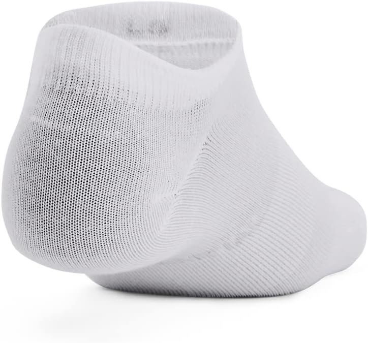 Under Armour Unisex Ua Essential No Show 6pk No Show 6pack Socks