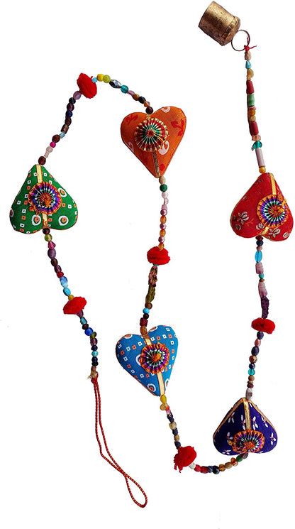 Handmade Hearts Love Multi-Colourful Door/Wall Hangings