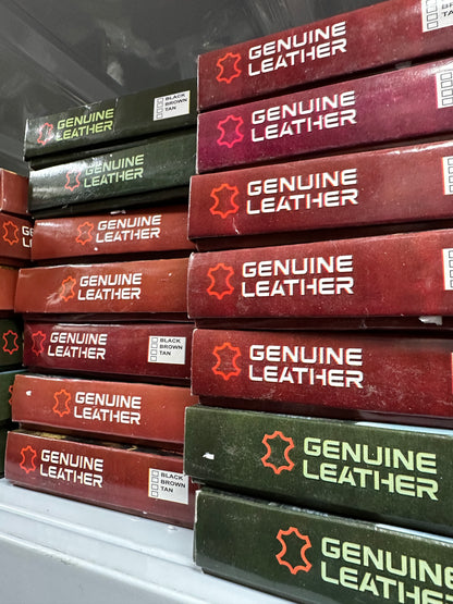 Wholesale Lot of 10 pcs Genuine Leather Wallets Assorted