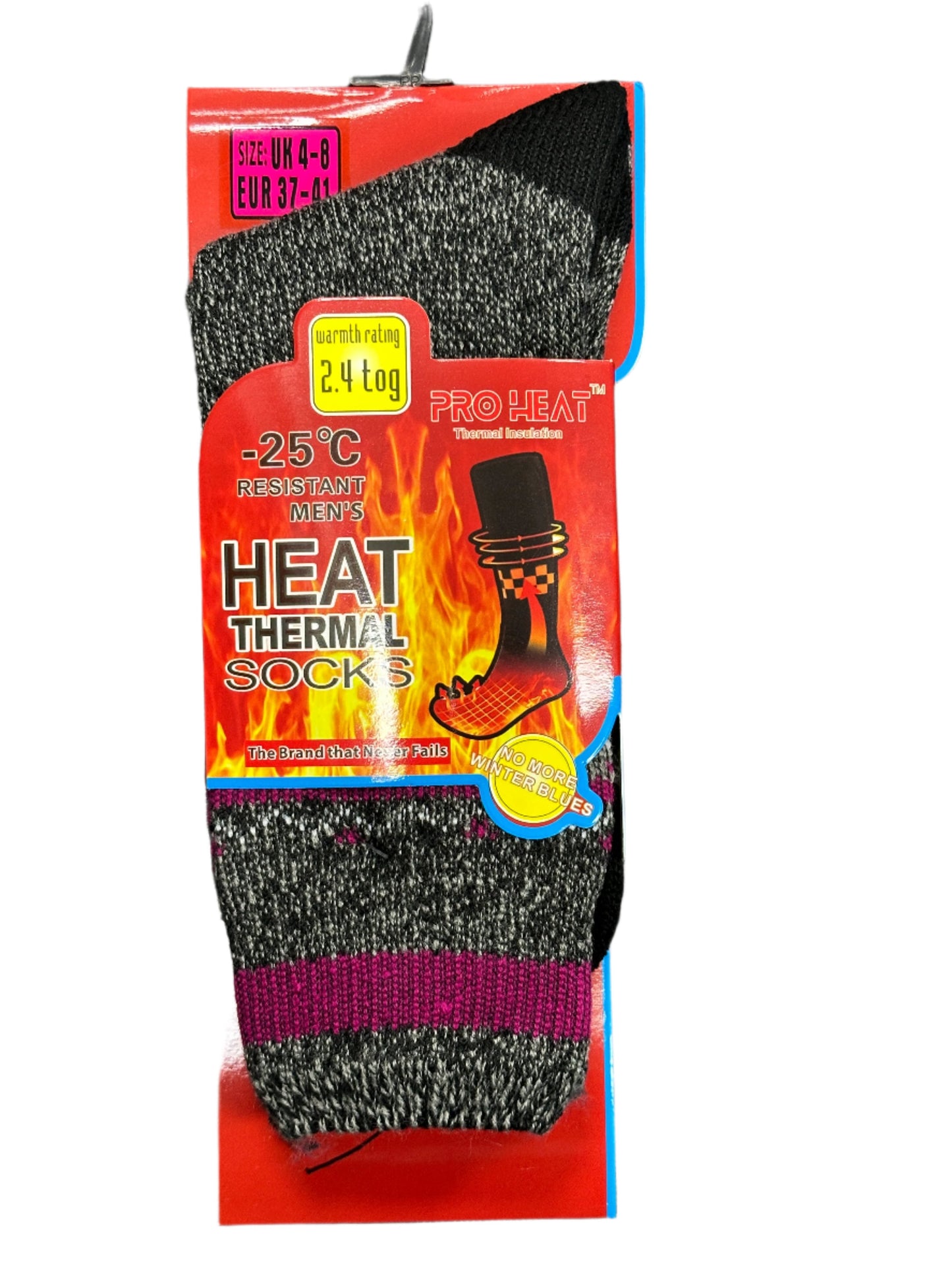 Ladies Heat Thermal Socks 2.5 Tog Warm Socks Winter