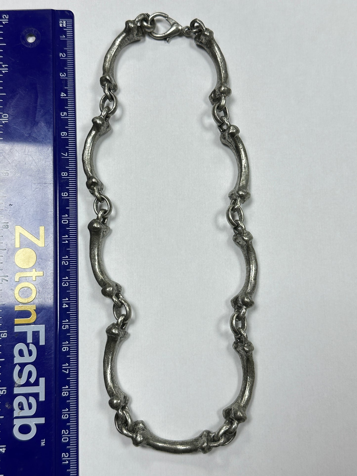 Stainless Steel Heavy Bones Style Necklace Chain Unisex
