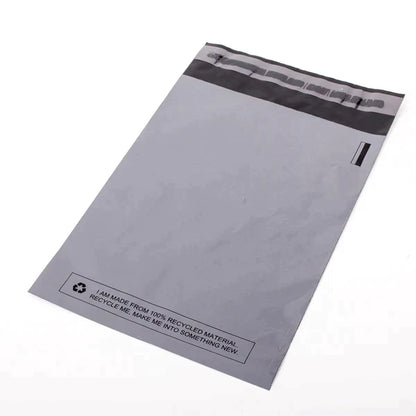 Grey Recycled Mail Bag 12x16 Inch / 30.5x40.6cm