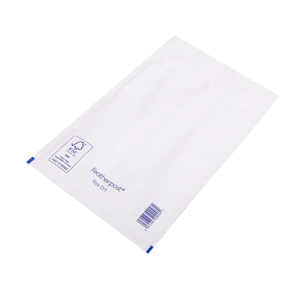 Featherpost Padded Bubble Envelope In White Internal Size 180x265mm D/1