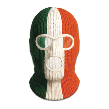 Ireland Knitted Balaclava 3 Hole Irish Ski Mask Winter Accessory
