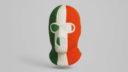 Ireland Knitted Balaclava 3 Hole Irish Ski Mask Winter Accessory