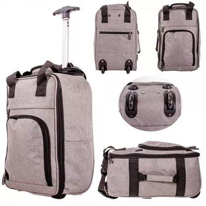 40x25x20cm Under Seat Ryanair Cabin Trolley Suitcase Carry On Luggage Travel Bag
