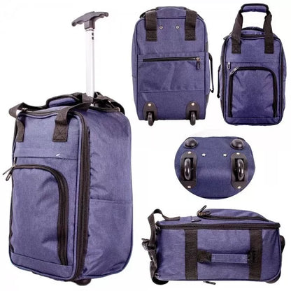 40x25x20cm Under Seat Ryanair Cabin Trolley Suitcase Carry On Luggage Travel Bag