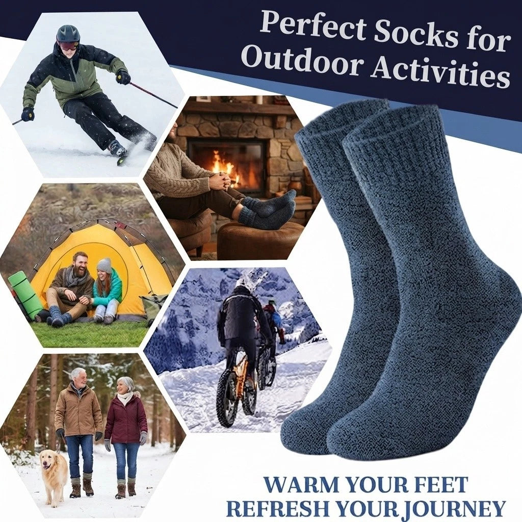Mens Wool Blend Socks