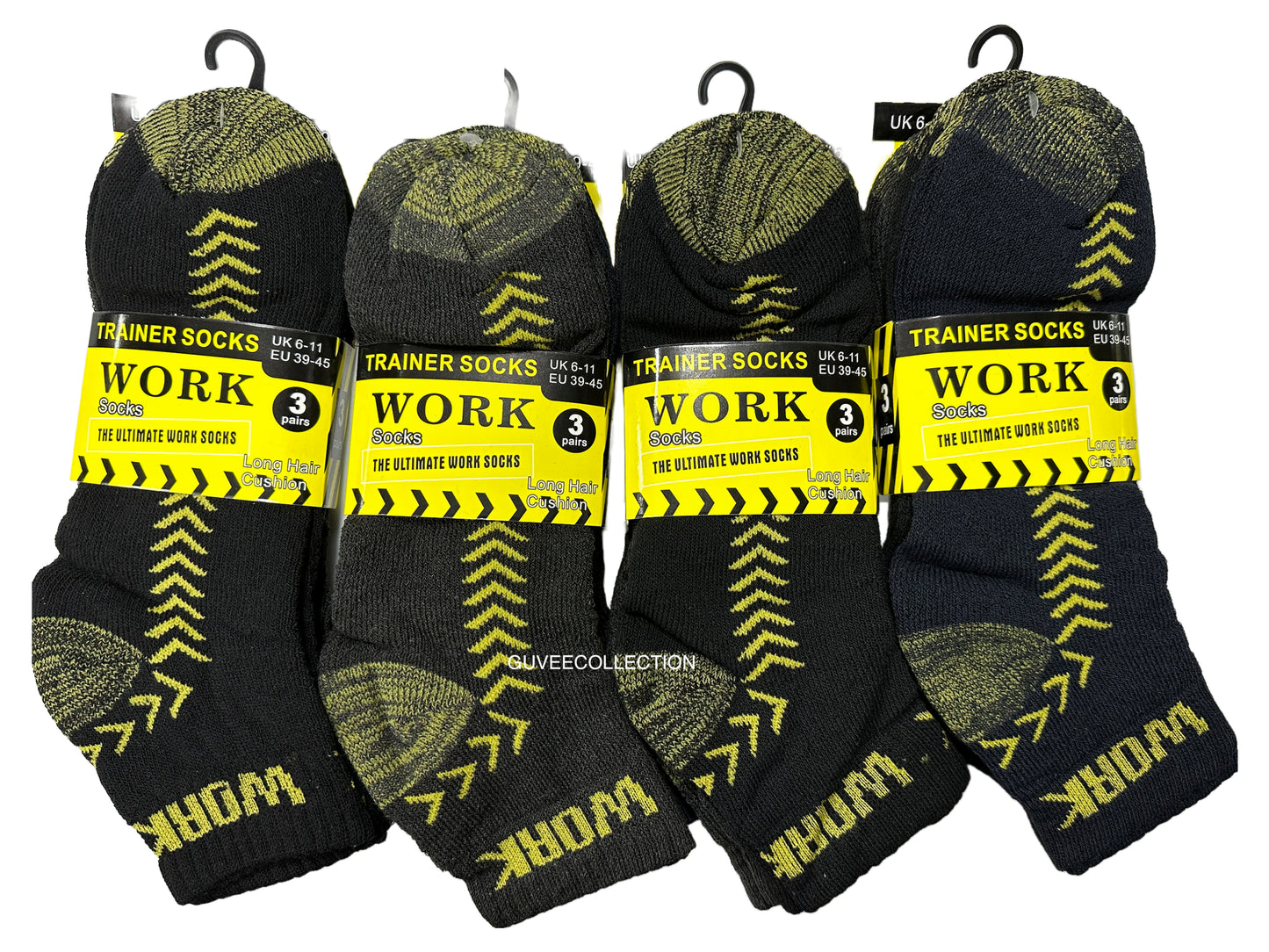 Mens Trainer Work Socks Workwear UK Size 6-11