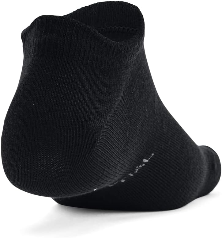 Under Armour Unisex Ua Essential No Show 6pk No Show 6pack Socks