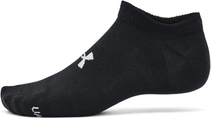 Under Armour Unisex Ua Essential No Show 6pk No Show 6pack Socks